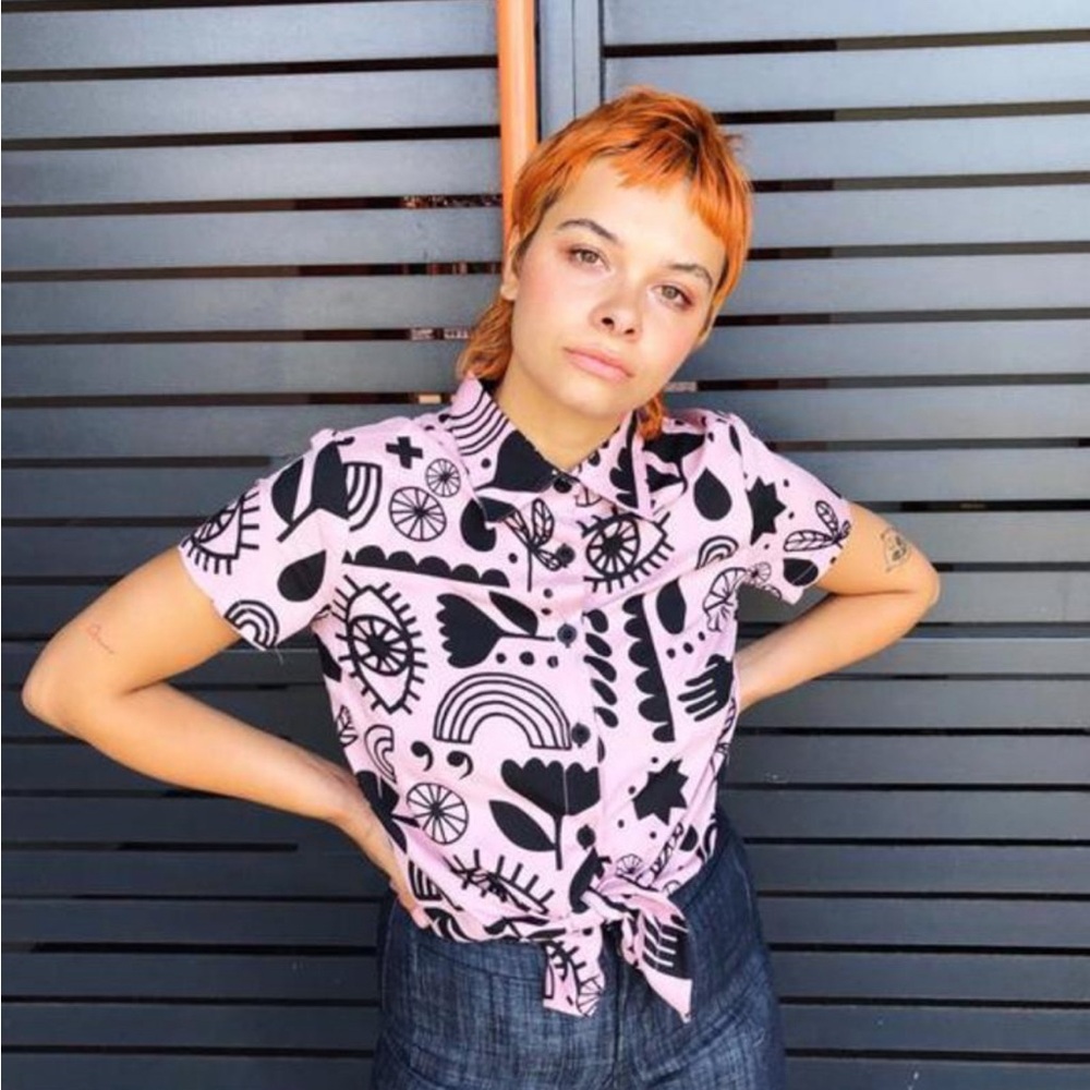 Nooworks Joyce Shirt - Pink Flash